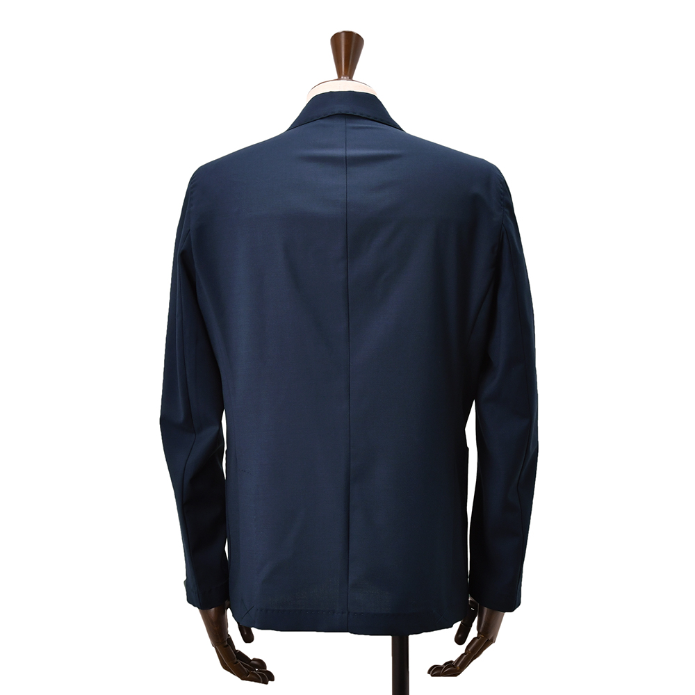 BARBA シャツジャケット ネイビー 46 EASY バルバ イタリア製 13550_2_expand.jpg