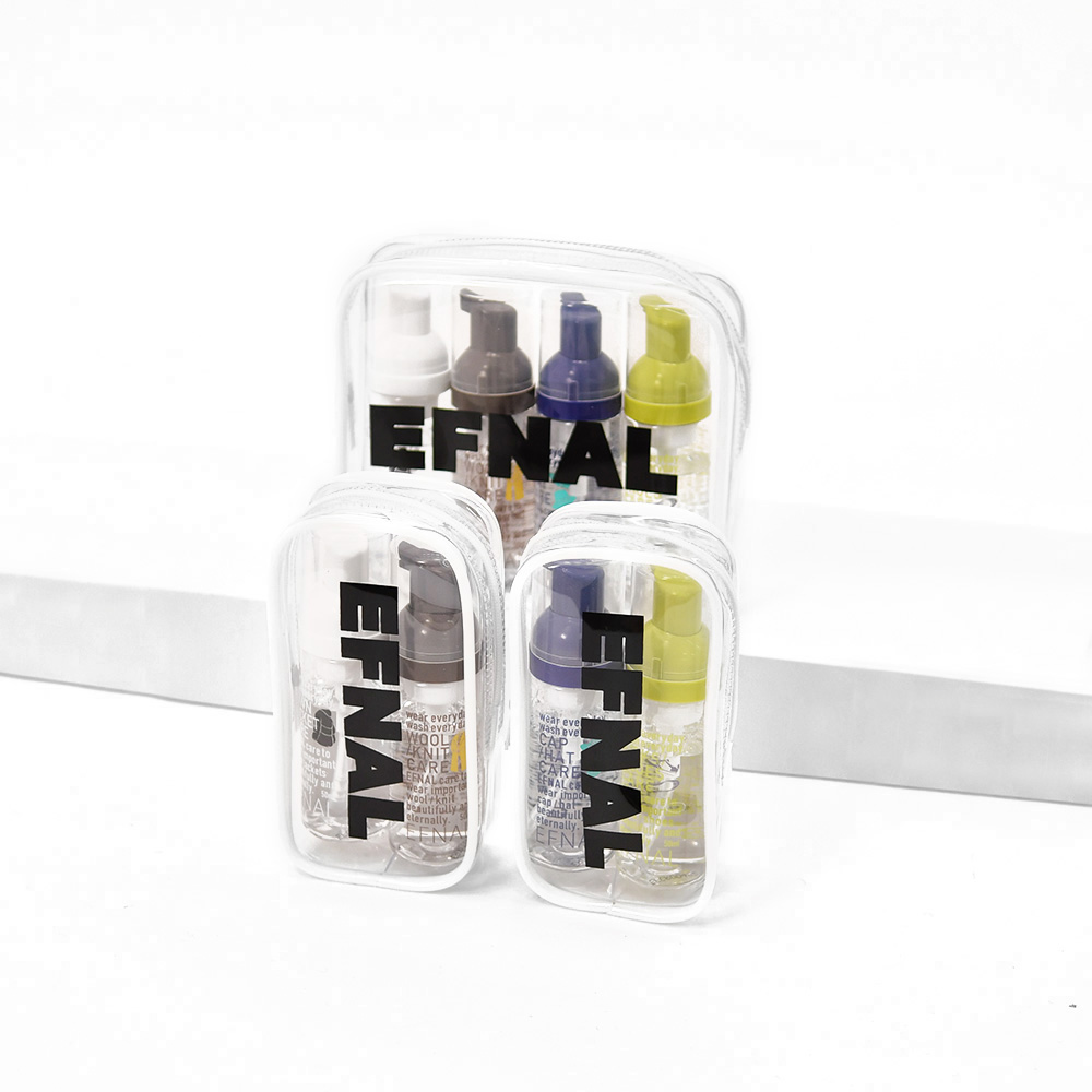 EFNAL CARE イフナルケア ケア用品 4本セット 2本セット プッシュ型クレンザー ダウン用 ウール・ニット用 スニーカー用 キャップ用 50ml ギフト |  | 01