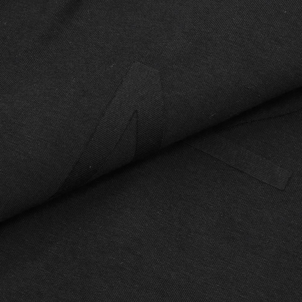 ヌメロ ヴェントゥーノ N°21 半袖Tシャツ メンズ クルーネックカットソー 同色ロゴアップリケ ブラック 黒 コットンジャージー レギュラーフィット 国内正規品｜deradera｜04