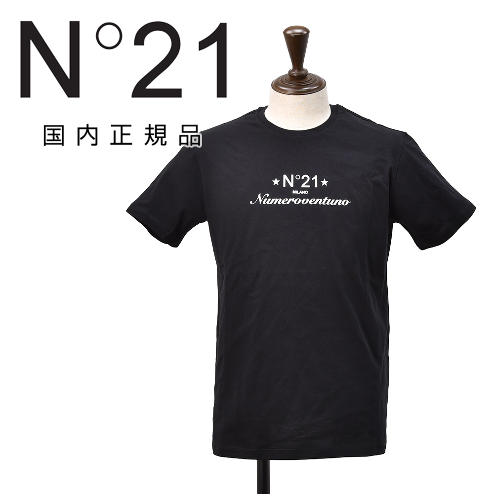 ヌメロ ヴェントゥーノ N°21 半袖Tシャツ メンズ クルーネック