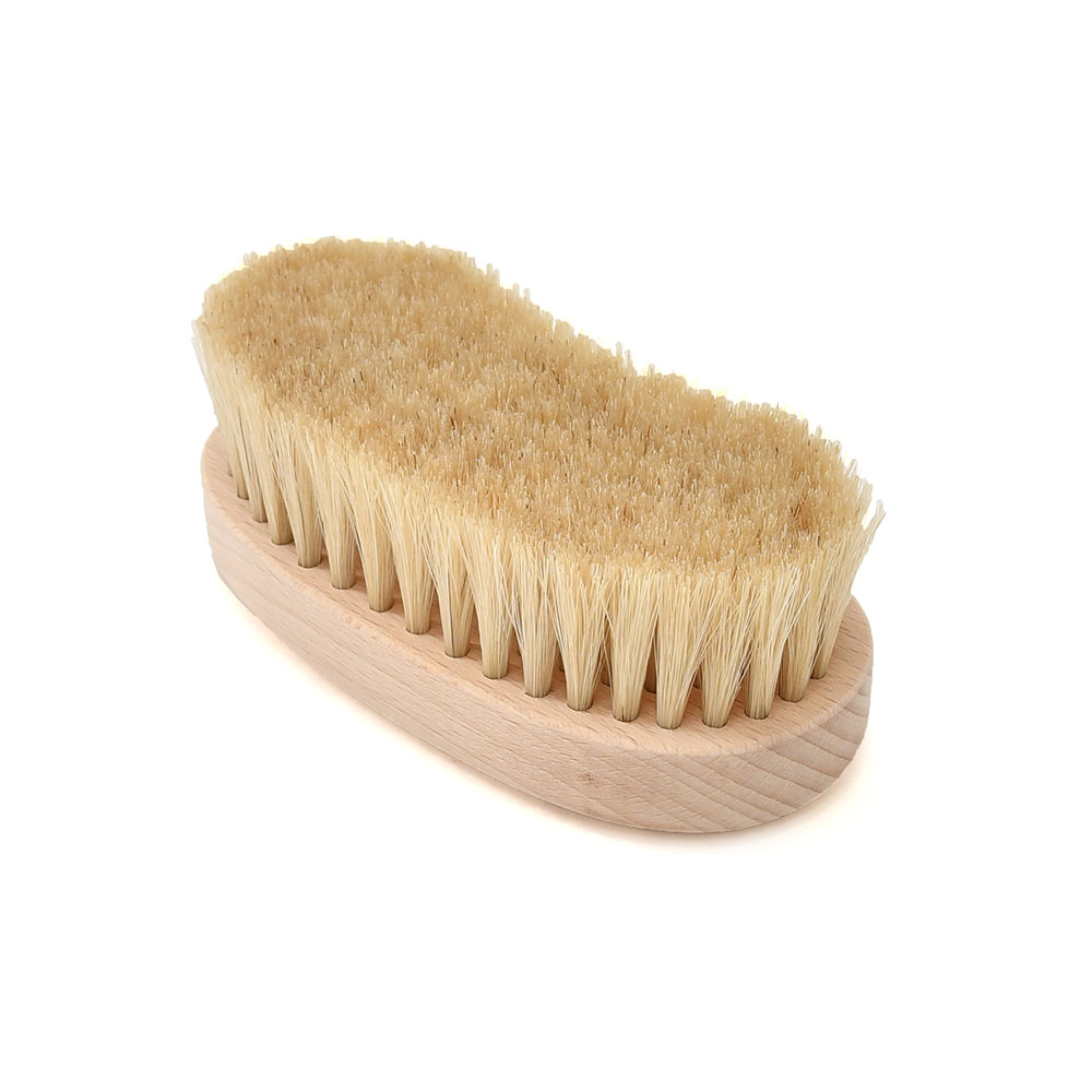 EFNAL CARE イフナルケア 洋服ブラシ 仕立て用ブラシ 白馬毛×天然木 カシミア＆レザー＆毛皮＆ダウンジャケット用 ベージュ ギフト プレゼント |  | 04