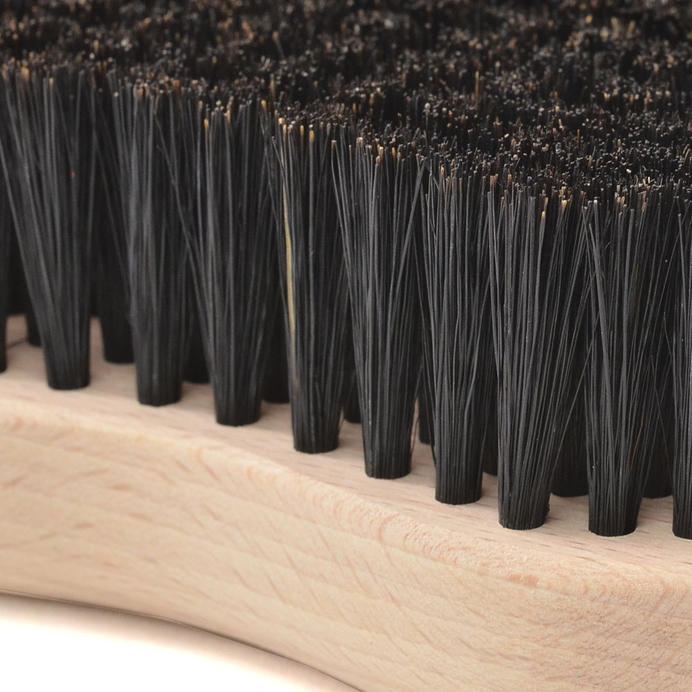 EFNAL CARE イフナルケア 洋服ブラシ 磨き上げ用ブラシ 黒豚毛×天然木 ウールコート＆メルトン＆ツイード用 ブラック 黒 ギフト プレゼント |  | 03