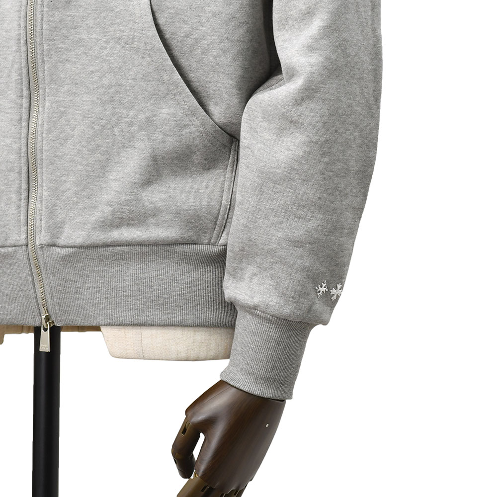 タトラス TATRAS ジップアップパーカー メンズ スウェットパーカー フェルダ FELDA シルケットコットン グレー 左袖エンボスロゴ 国内正規品 |  | 06