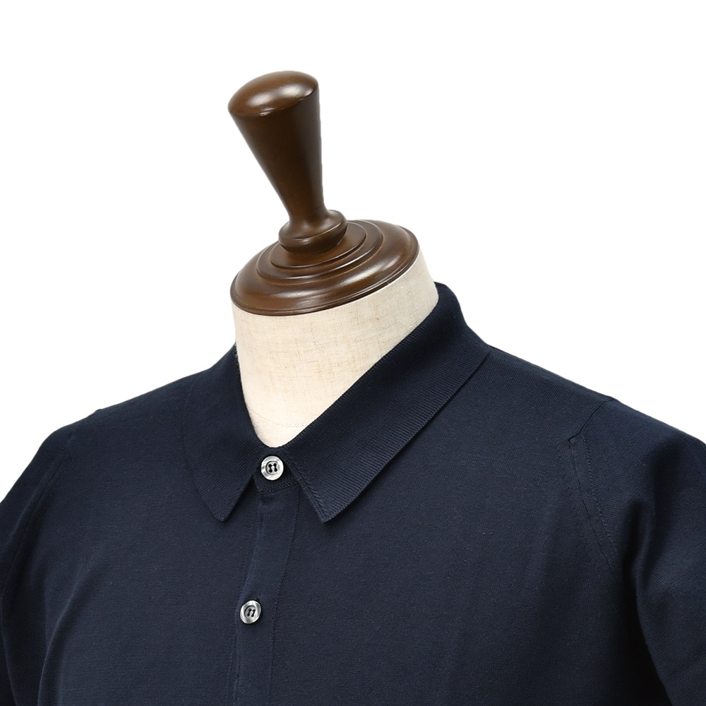 JOHN SMEDLEY ジョンスメドレー 半袖ニットシャツ メンズ