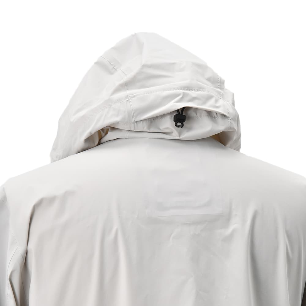 ヘルノ HERNO ナイロンブルゾン メンズ ジップアップアウター FUNCTIONAL WARDROBE アイスグレー フーディー ストレッチ生地 国内正規品の画像
