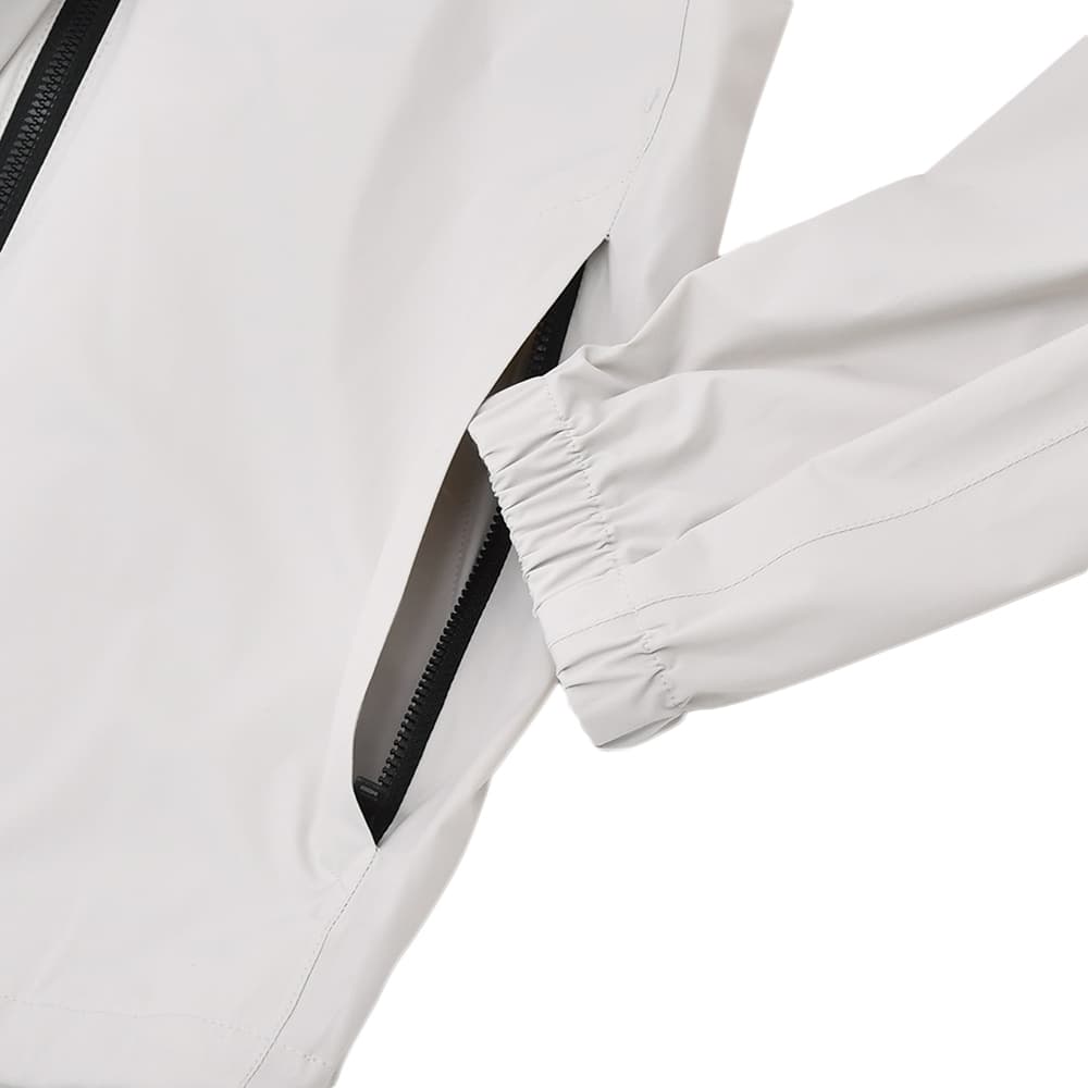 ヘルノ HERNO ナイロンブルゾン メンズ ジップアップアウター FUNCTIONAL WARDROBE アイスグレー フーディー ストレッチ生地 国内正規品の画像