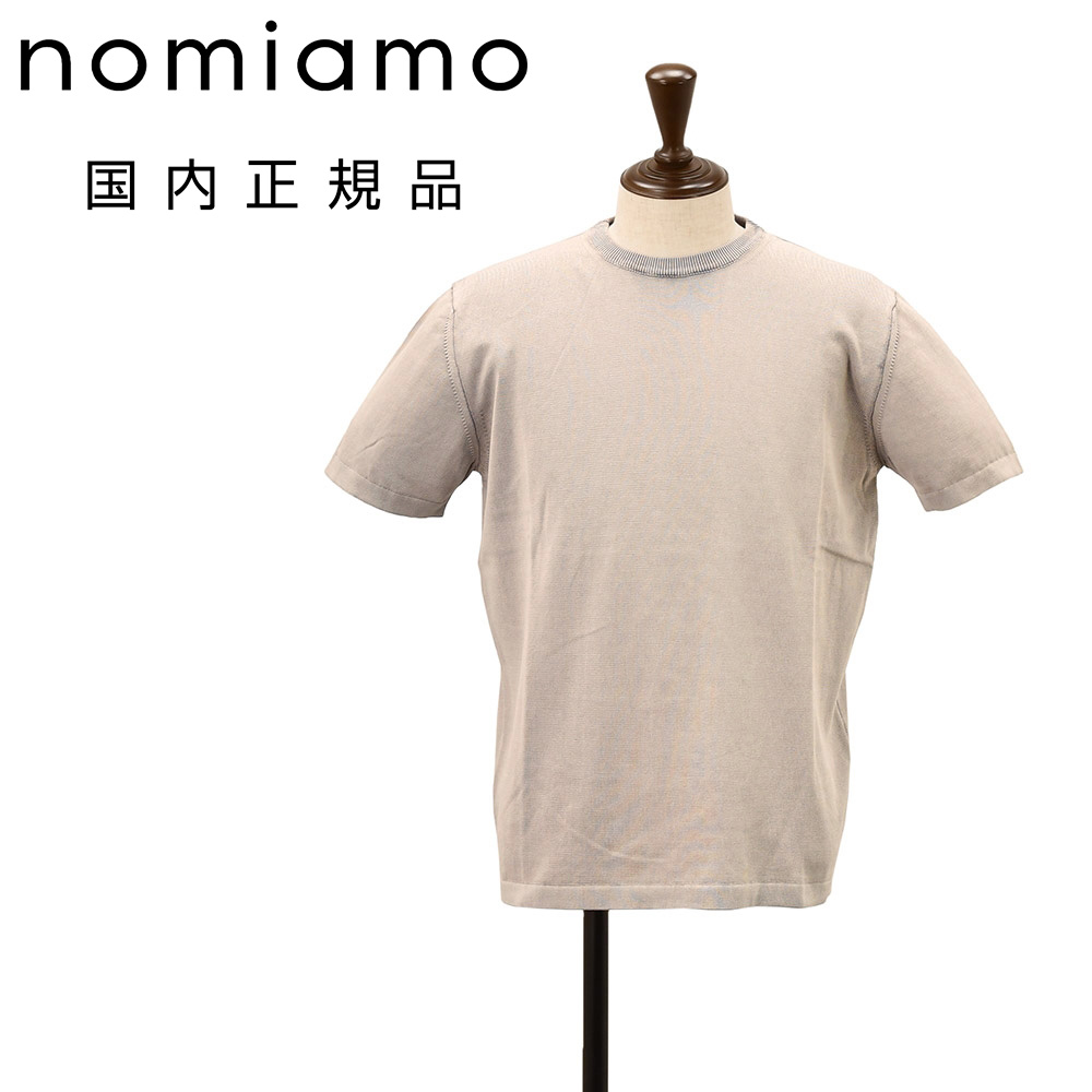 �m�~�A�� nomiamo �����j�b�gT�V���c �����Y �N���[�l�b�N�J�b�g�\�[ Girocollo �K�[�����g�_�C�R�b�g�����n �O���[�W�� ���M�����[�V���G�b�g �������K�i