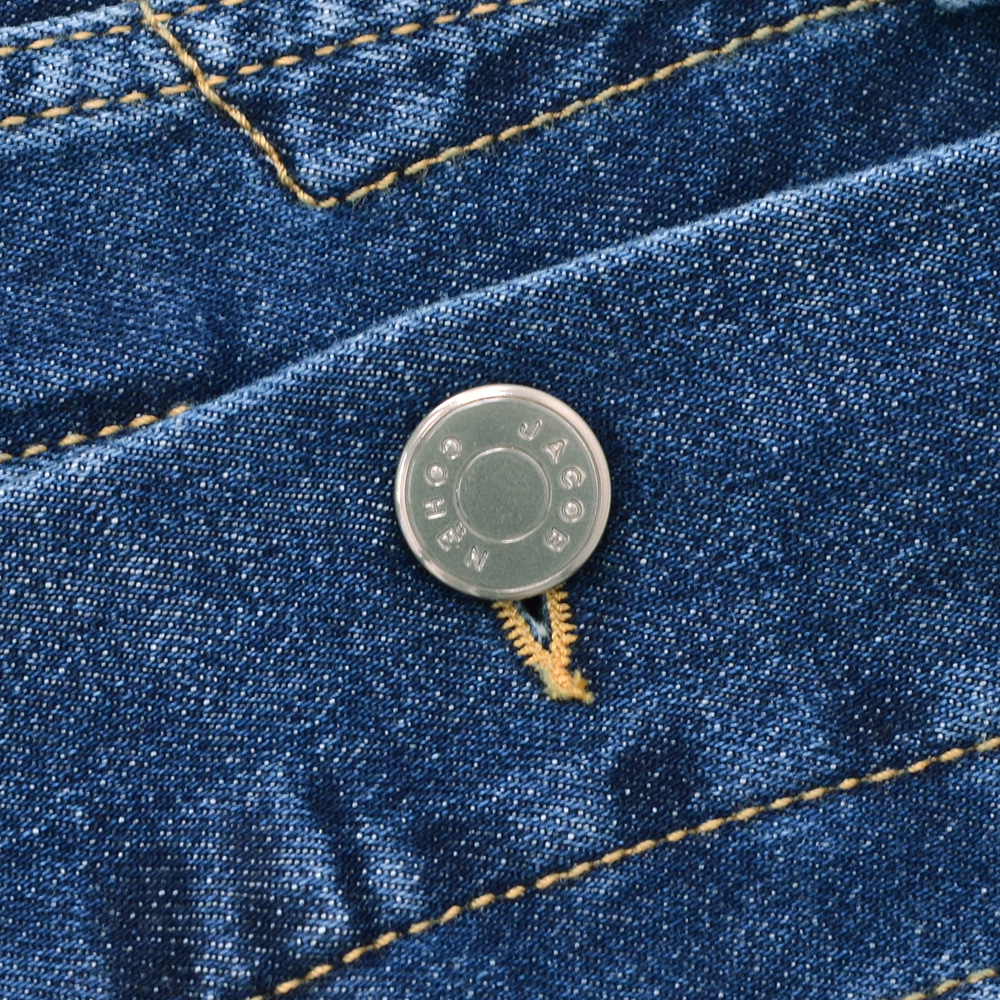 ヤコブコーエン JACOB COHEN ストレッチデニムブルゾン メンズ Gジャン コットン ブルーウォッシュ LUXURY スリムフィット シルバーパーツ国内正規品の画像