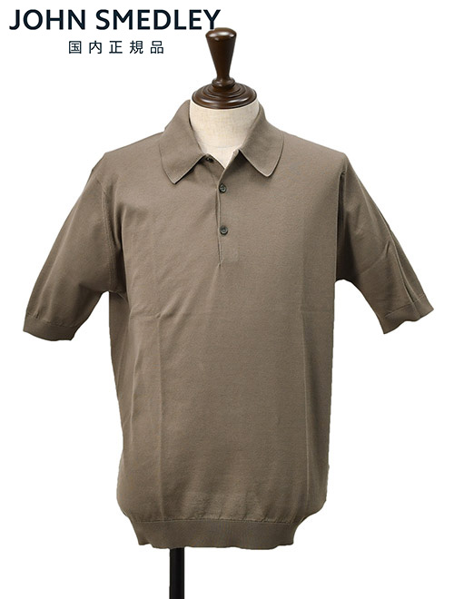 JOHN SMEDLEY（ジョンスメドレー） 半袖ニットポロシャツ メンズ ISIS