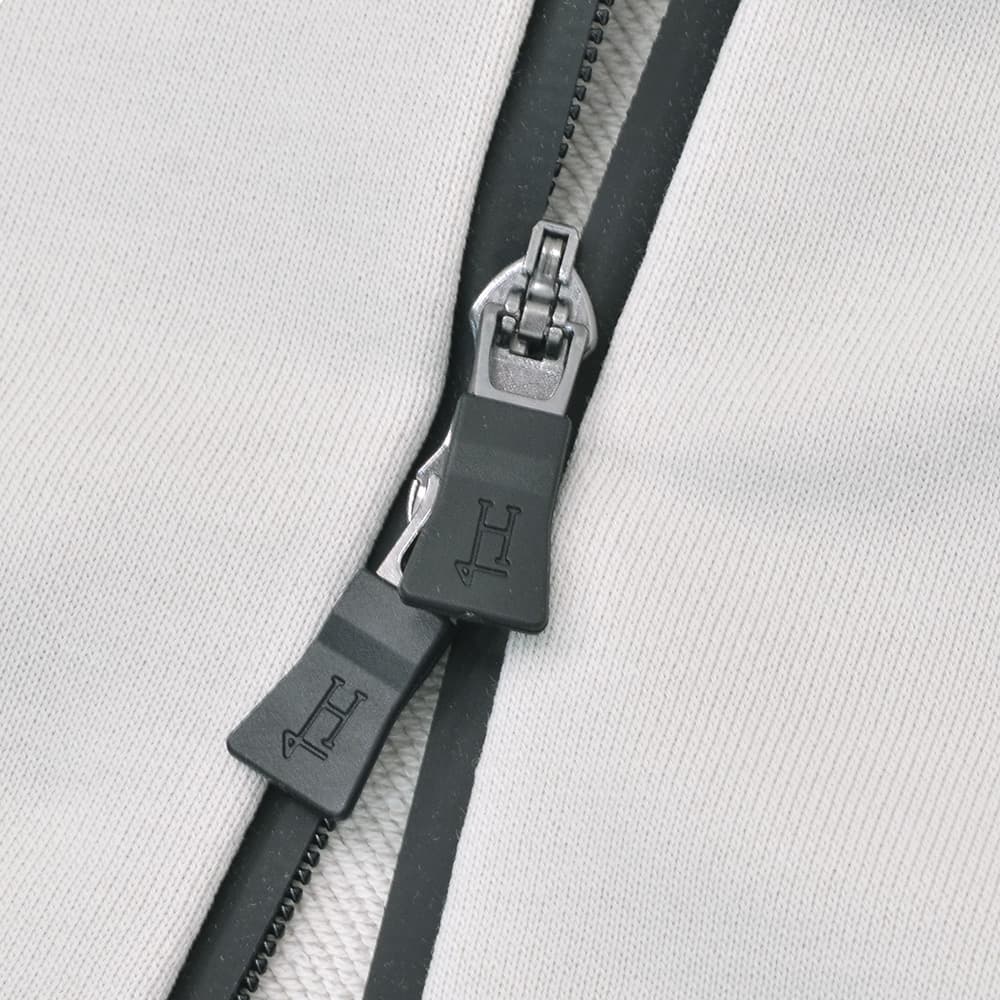 ヘルノ HERNO マウンテンフーディ メンズ ジップアップアウター FUNCTIONAL WARDROBE アイスグレー フーディー ストレッチコットン 国内正規品の画像