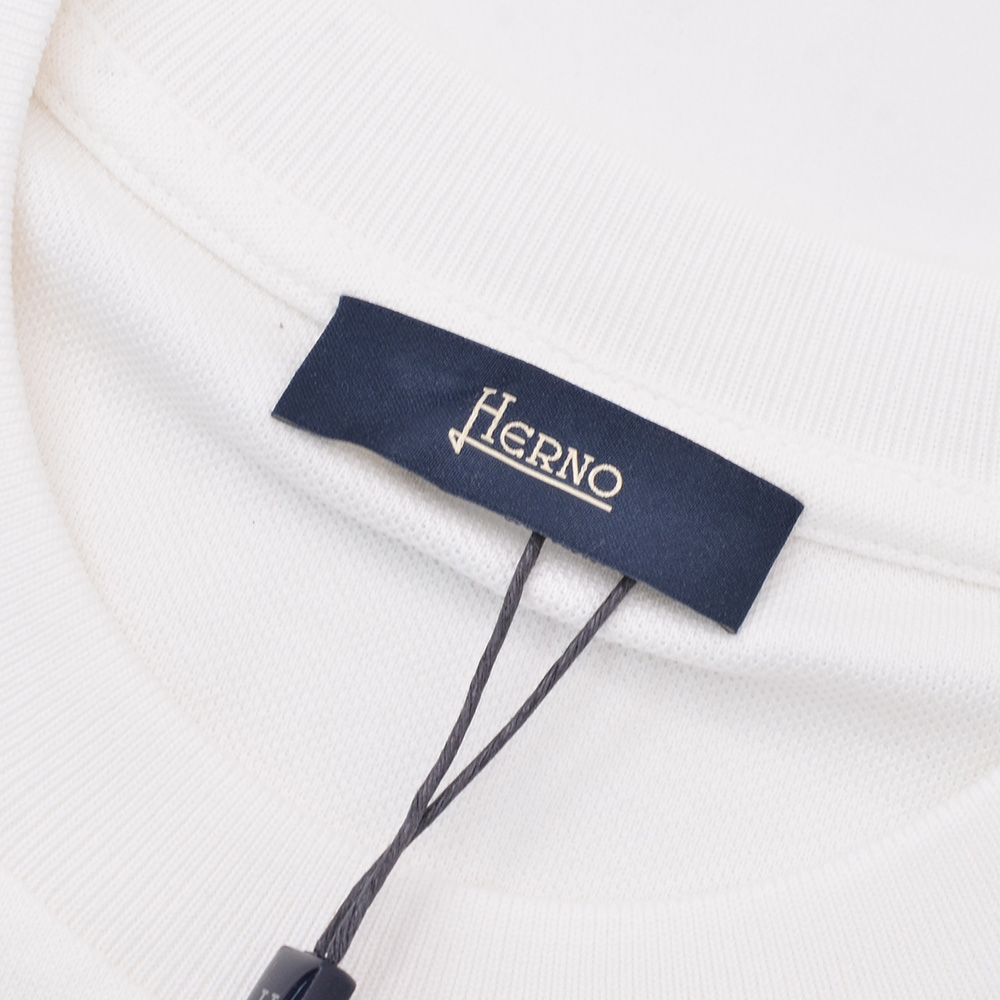 HERNO（ヘルノ） 半袖Tシャツ メンズ クルーネックカットソー ニット調