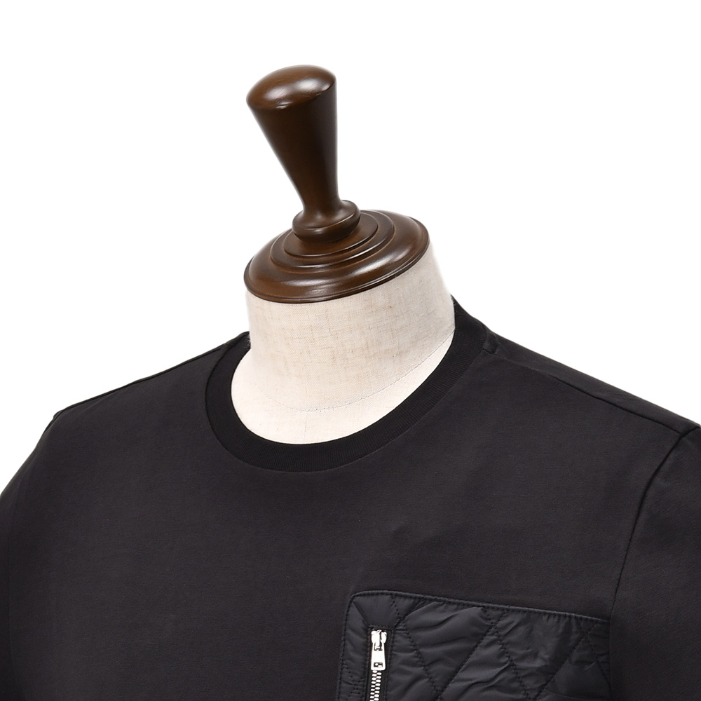 HERNO（ヘルノ） 半袖Tシャツ メンズ クルーネックカットソー コットン