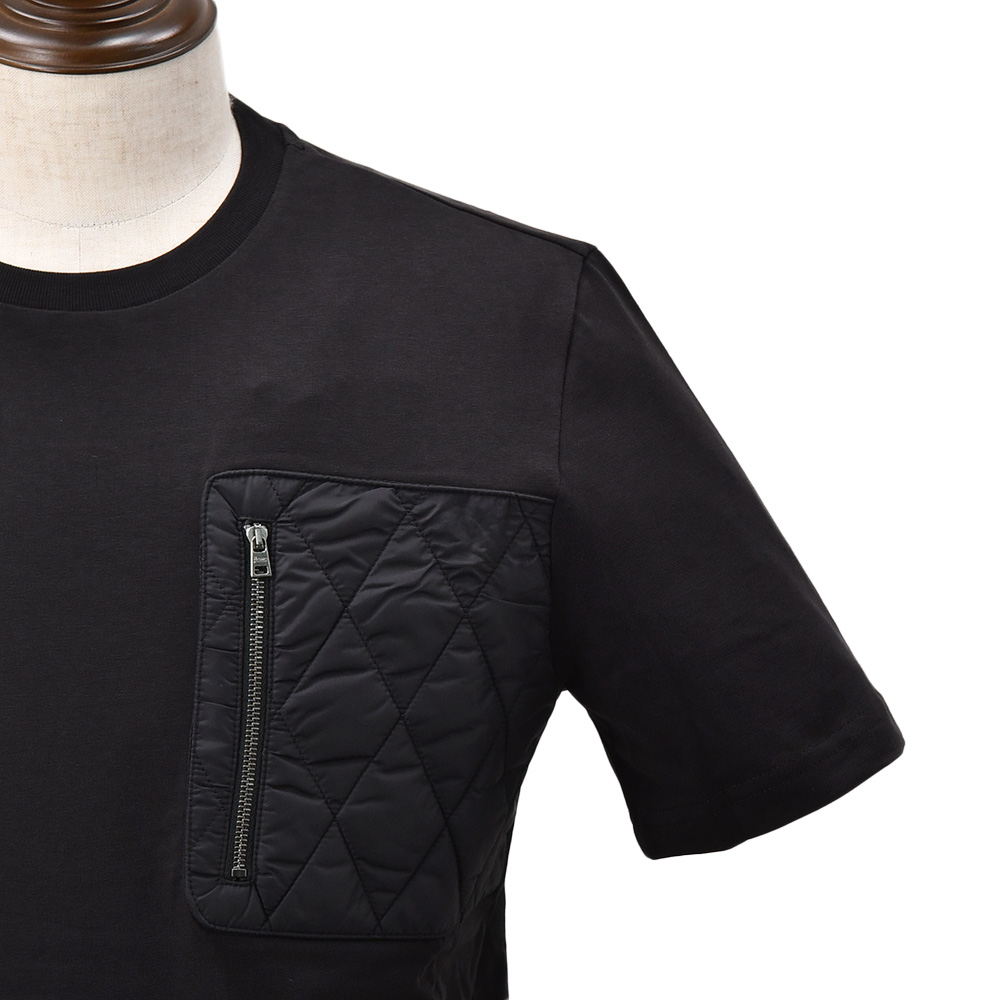 HERNO（ヘルノ） 半袖Tシャツ メンズ クルーネックカットソー コットン