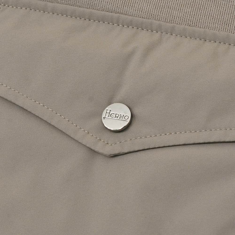 HERNO ヘルノリゾート HERNO RESORT 長袖トレーナー メンズ スウェットシャツ JG00041UR コットン グレーブラウン ...