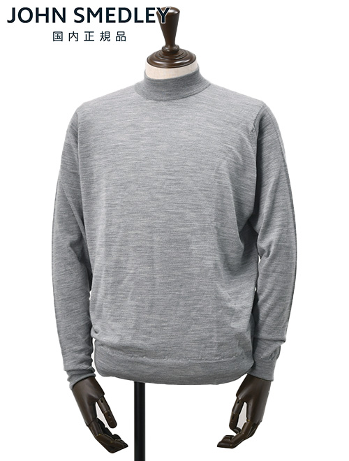 JOHN SMEDLEY ハイゲージウールモックネックニット XL JOHN SMEDLEY（ジョンスメドレー） モックネックニット メンズ KILDAY