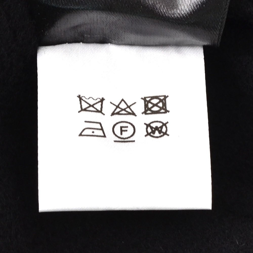 バルバ BARBA チェスターコート メンズ KOBE カシミヤ ブラック 黒