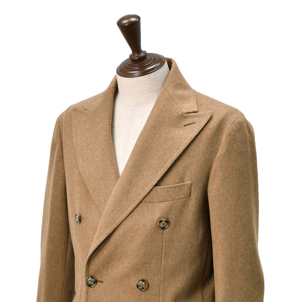 バルバ BARBA ダブルブレストコート メンズ CLANG クラン ウール Loro