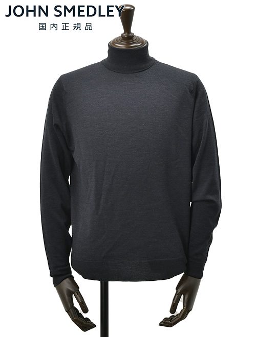 JOHN SMEDLEY（ジョンスメドレー） タートルネックニット メンズ