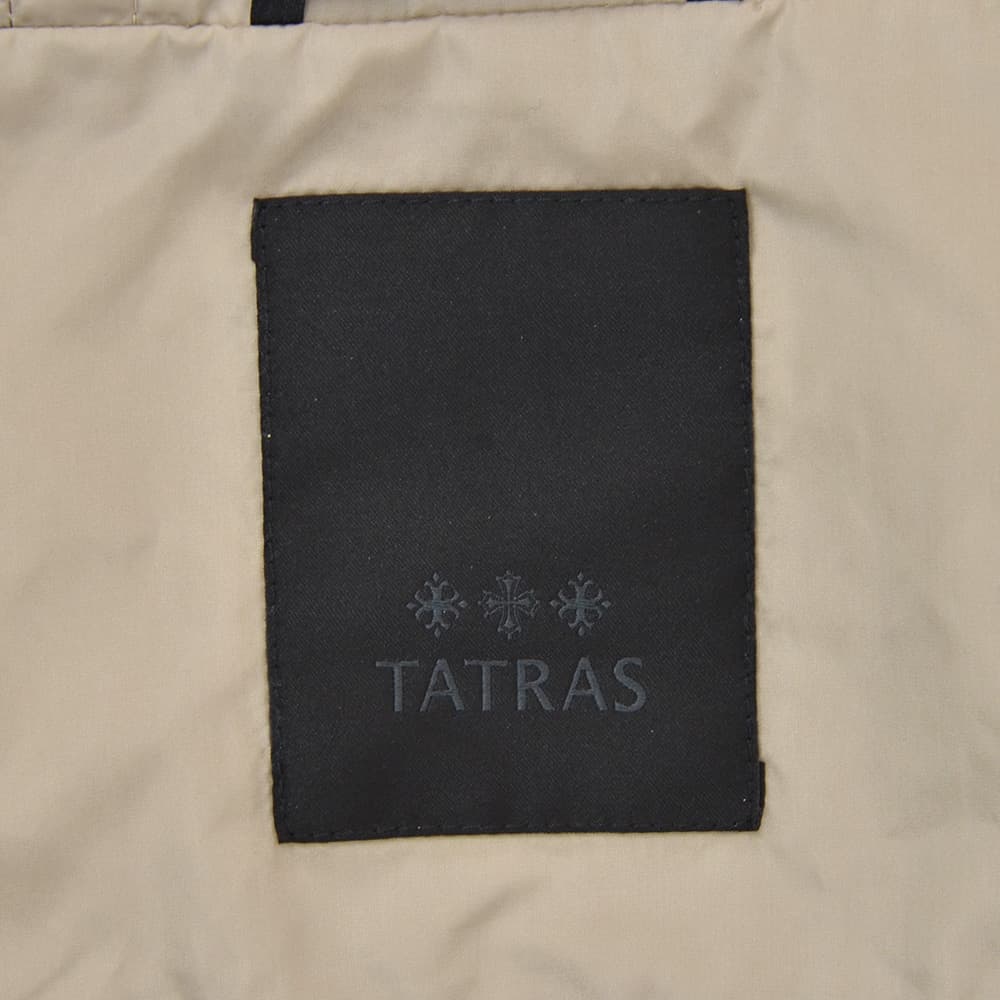 タトラス TATRAS ジップアップブルゾン メンズ ルーリオ LULIO 撥水ナイロンタフタ ベージュ ライトウェイトレギュラーフィット 国内正規品の画像