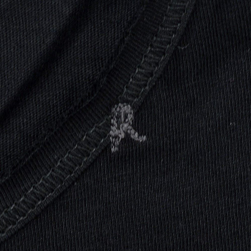 リプレイ REPLAY 長袖Tシャツ メンズ クルーネックカットソー コットン天竺 ブラック ロゴプリント ヴィンテージ加工 国内正規品 でらでら 公式ブランド｜deradera｜08