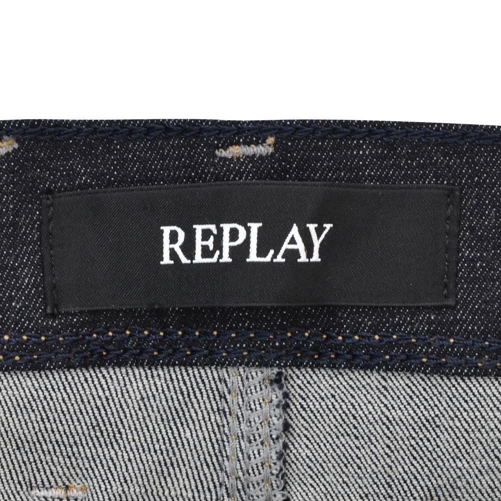 【REPLAY】リプレイ イージースラックス テーパードパンツ 34インチ 楽天市場】リプレイ REPLAY カラーデニム メンズ ストレッチ