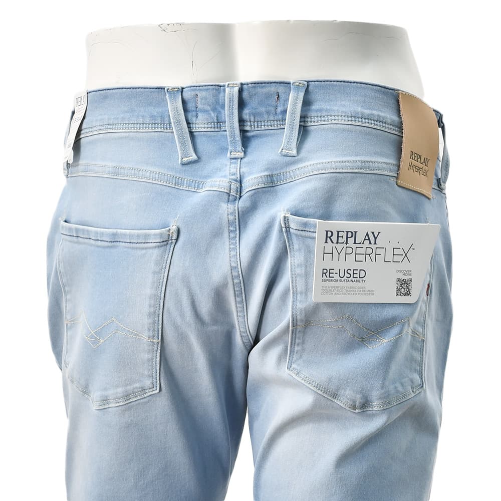 リプレイ REPLAY デニムパンツ メンズ ANBASS アンバス HYPERFLEX RE 