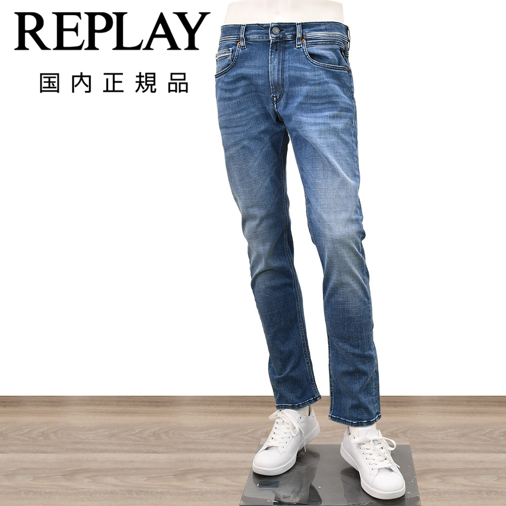 ���v���C REPLAY �f�j���p���c �����Y GROVER �O���[�o�[ Hyperflex �n�C�p�[�t���b�N�X �u���[�E�H�b�V�� 11.5�I���X �X�g���[�g �������K�i