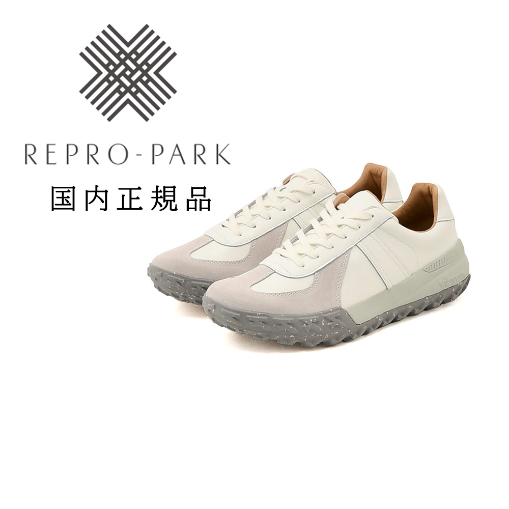 リプロパーク REPRO-PARK レザースニーカー メンズ ジャーマン