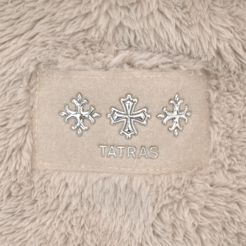 タトラス TATRAS ボアブルゾン メンズ  MENFI メンフィ ポリエステル グレージュ  フーディー  国内正規品 でらでら 公式ブランドの画像