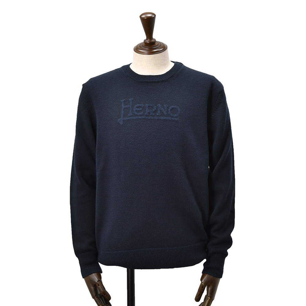 HERNO(ヘルノ) クルーネックニット メンズ ミドルゲージ HERNO(ヘルノ) クルーネックニット メンズ ミドルゲージ