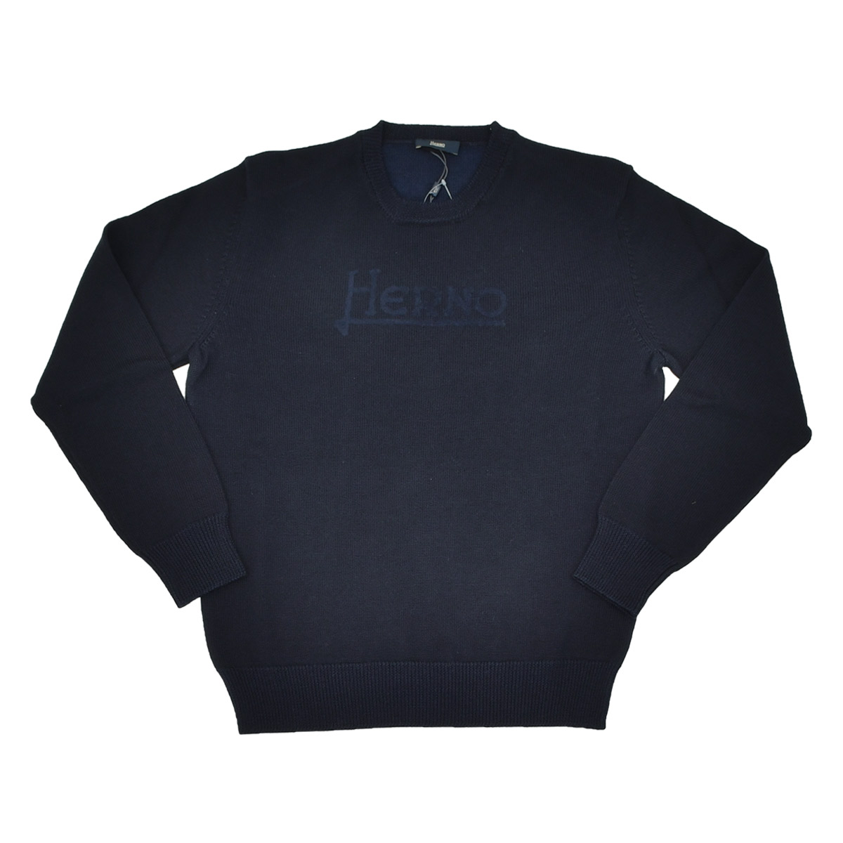 HERNO（ヘルノ） クルーネックニット メンズ ミドルゲージセーター 