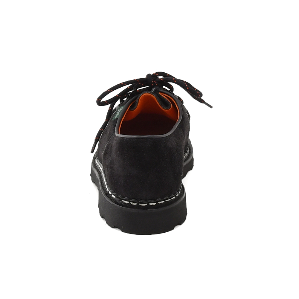 パラブーツ PARABOOT チロリアンシューズ メンズMICHAEL ANNEAUX ミカエル アノー ブラック 黒 牛革スエード ラバーソール レースアップ 国内正規品の画像
