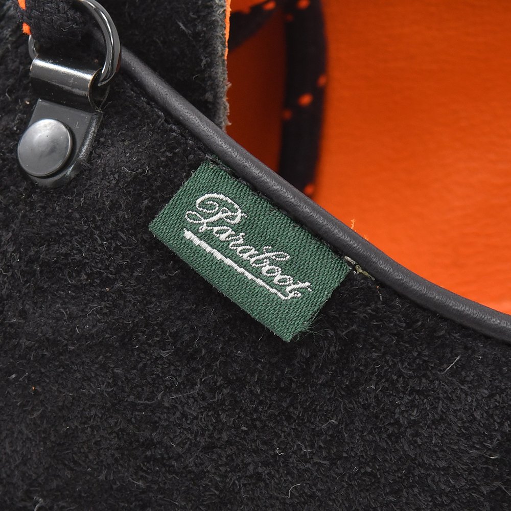 パラブーツ PARABOOT チロリアンシューズ メンズMICHAEL ANNEAUX ミカエル アノー ブラック 黒 牛革スエード ラバーソール レースアップ 国内正規品の画像