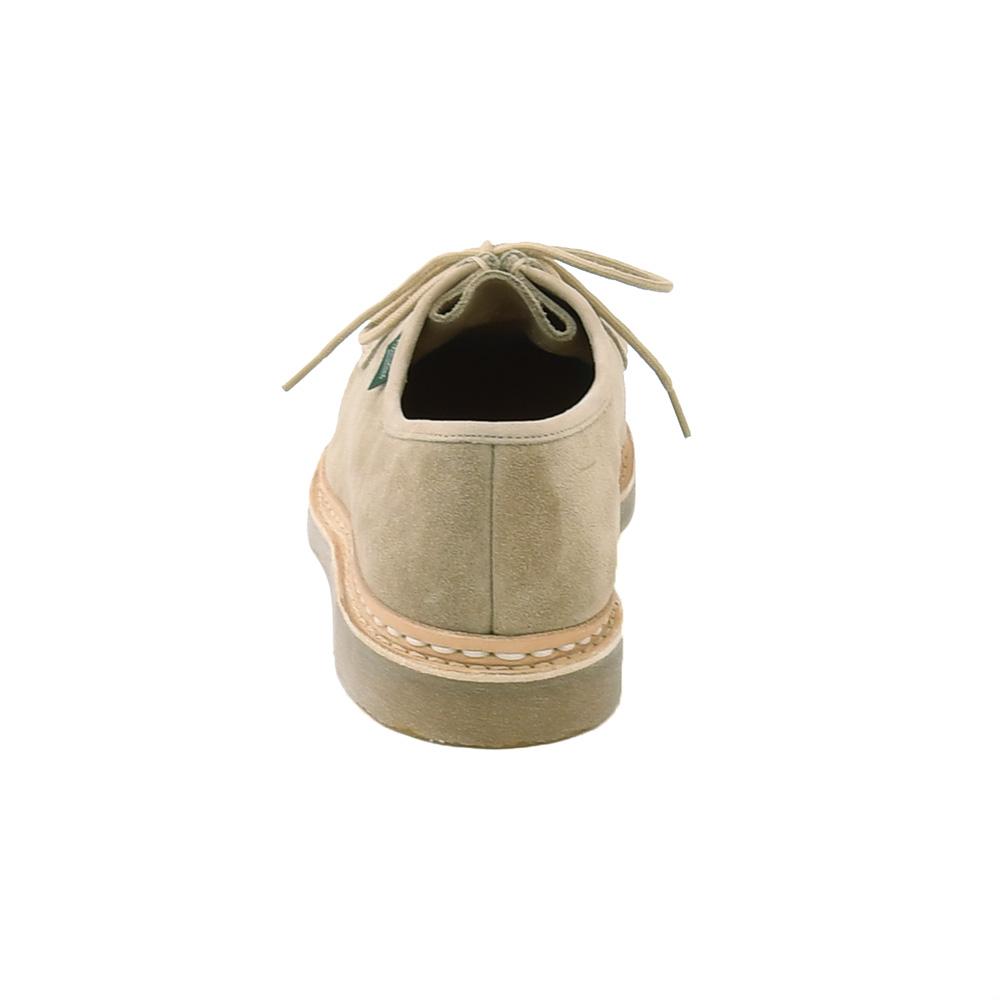 パラブーツ PARABOOT チロリアンシューズ メンズ MICKA ミクカ ライトベージュ ベロアスエードレザー ARIOラバーソール レースアップ 国内正規品の画像
