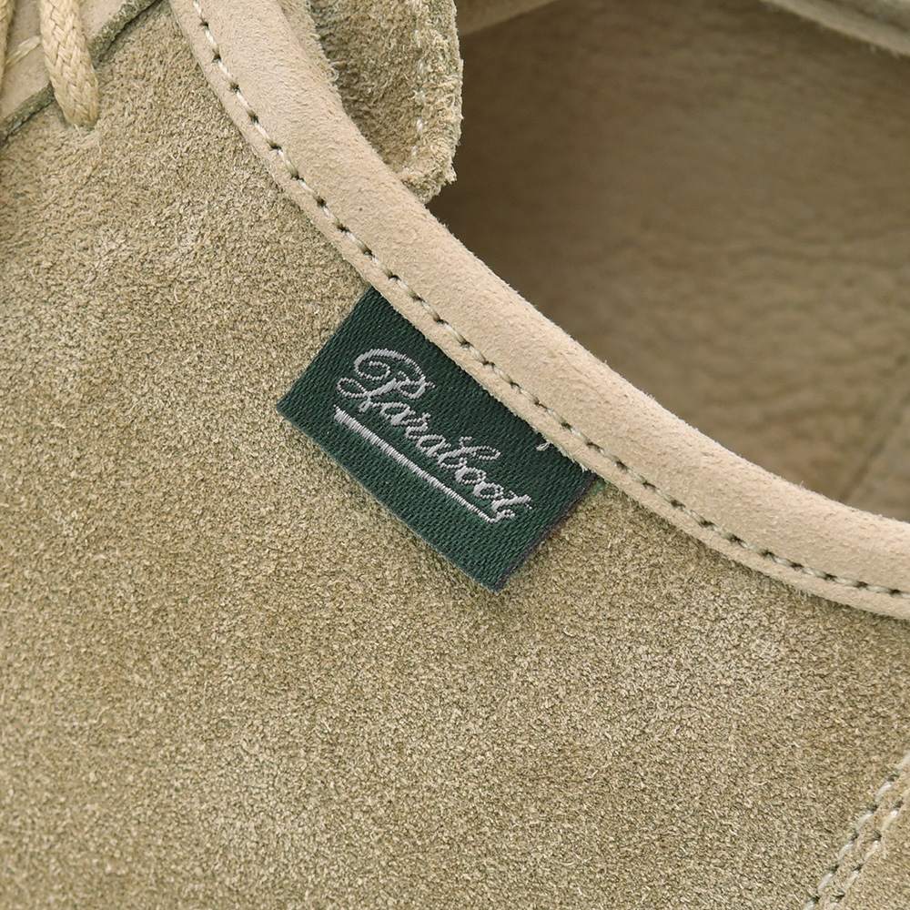 パラブーツ PARABOOT チロリアンシューズ メンズ MICKA ミクカ ライトベージュ ベロアスエードレザー ARIOラバーソール レースアップ 国内正規品の画像