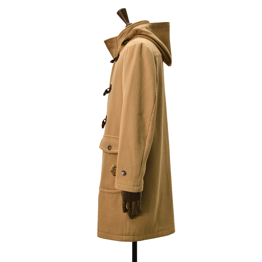 リンペルメアビレ l'impermeabile ダッフルコート メンズ ミドル丈アウター MONT ウールキャバリーツイル MONT オレンジブラウン 国内正規品の画像