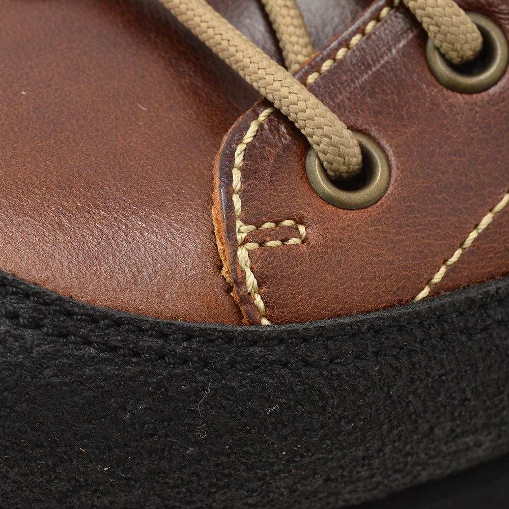 パラブーツ PARABOOT メンズ ローカットブーツ MONTANA モンタナ トレッキングシューズ スムースレザー&ラバー アメリカブラウン ジャンヌソール 国内正規品｜deradera｜04