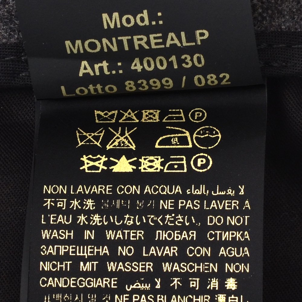 ブリリア BRIGLIA1949 イージースラックス メンズ ストライプ柄パンツ MONTREALP アクティブメリノウール チャコール×ブラウン 国内正規品_12
