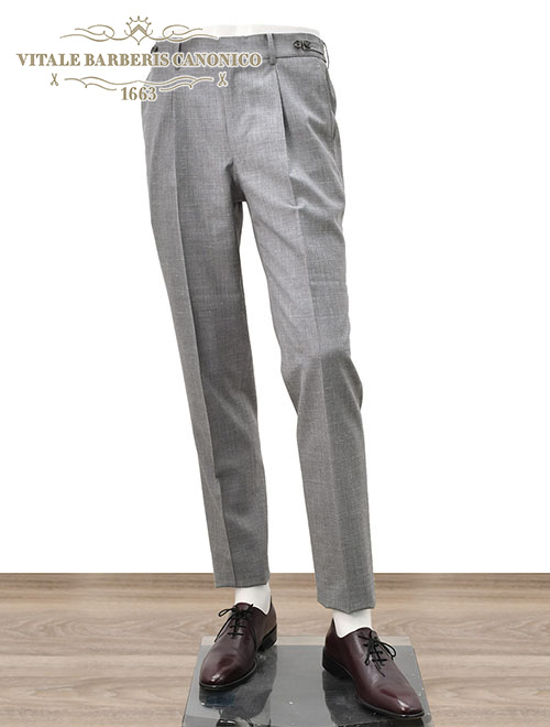 ���B�^�[�� �o���x���X �J�m�j�R VITALE BARBERIS CANONICO �e�[�p�[�h�X���b�N�X �����Y 1�v���[�c�p���c Vintage ���l�������n ���C�g�O���[ �X�y�����e�B�{
