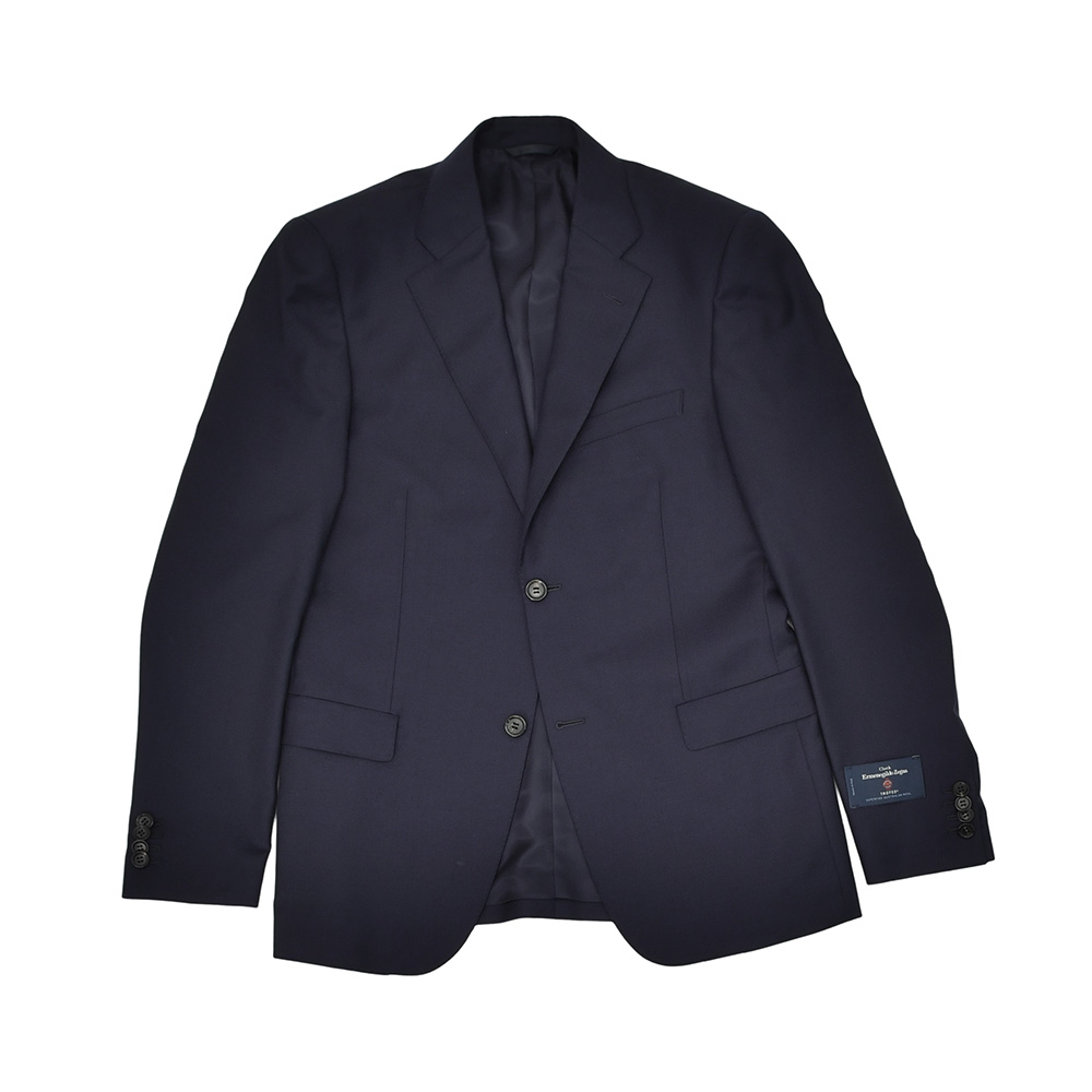美品エルメネジルドゼニア　トロフェオ　スーツ　シングル　サイドベンツ　グレー　L ZEGNA/ゼニア】TROFEO/トロフェオ スーツ（グレー×格子