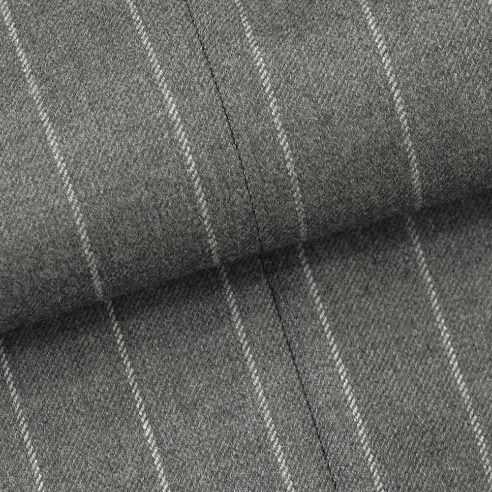 エルメネジルド ゼニア cloth by Ermenegildo Zegna シングルスーツ メンズ 2つ釦フロント グレー スペルラティボ ELECTA エレクタ ウール ピークドラペルの画像