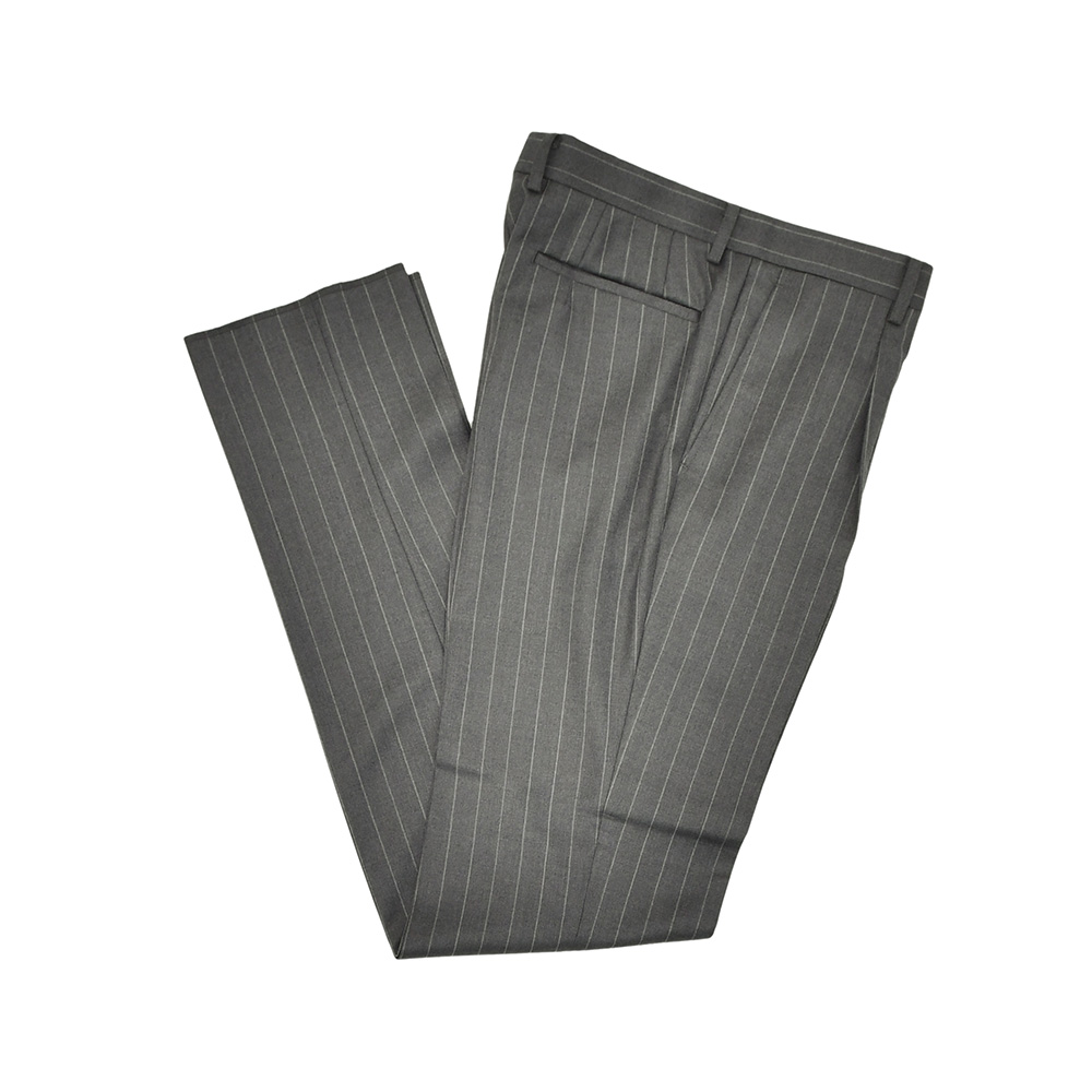 エルメネジルド ゼニア cloth by Ermenegildo Zegna シングルスーツ メンズ 2つ釦フロント グレー スペルラティボ ELECTA エレクタ ウール ピークドラペルの画像