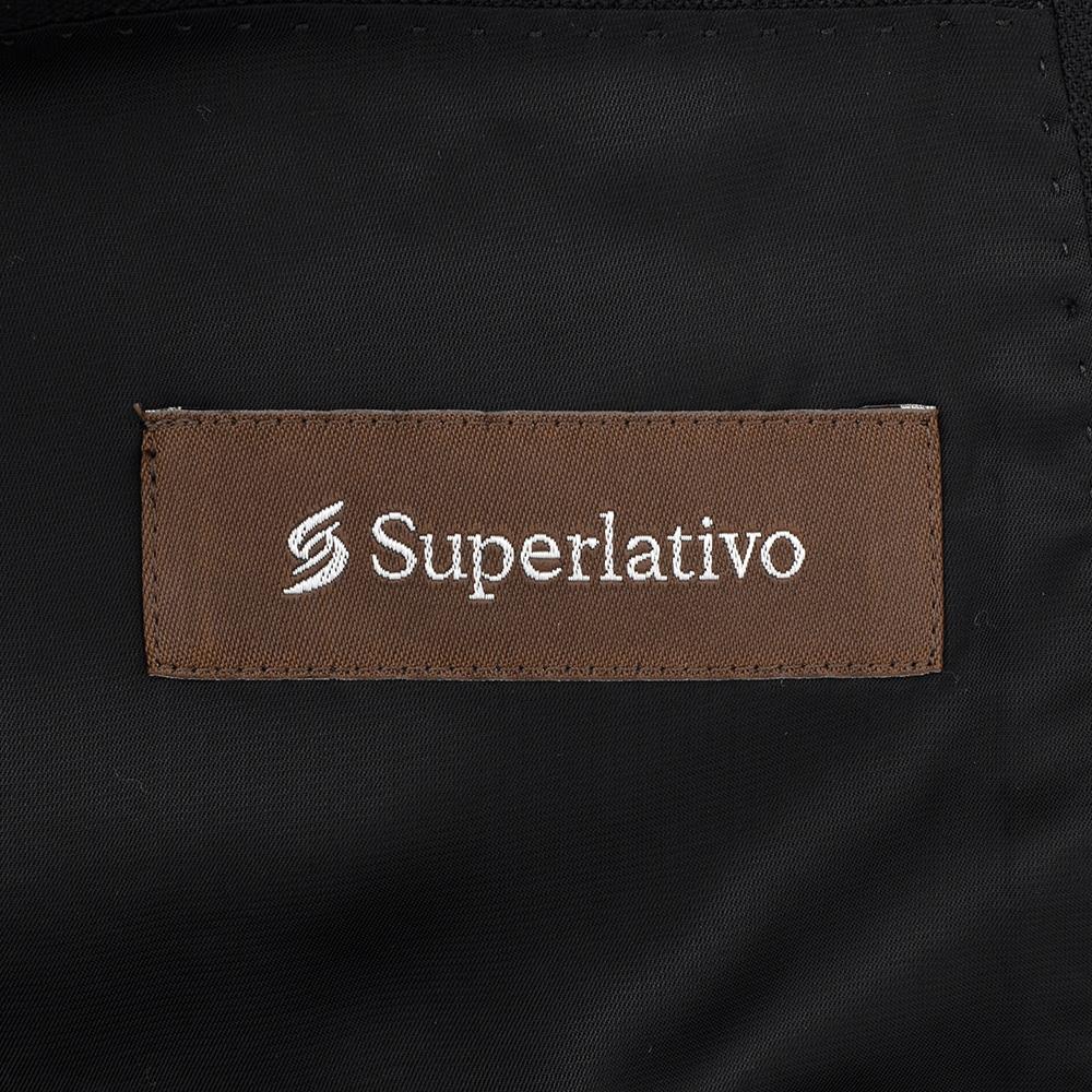 トレーニョ TOLLEGNO1900 シングルスーツ メンズ 2つ釦フロント 3Dウール Superlativo スペルラティボ ブラック 黒 ジャケット×スラックス｜deradera｜12