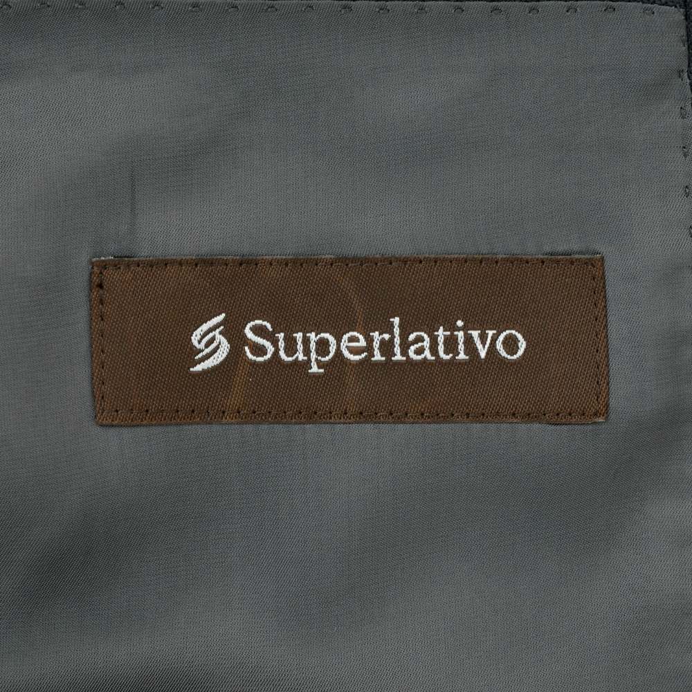 トレーニョ TOLLEGNO1900 シングルスーツ メンズ 2つ釦フロント 3Dウール Superlativo スペルラティボ チャコールグレー ジャケット×スラックスの画像
