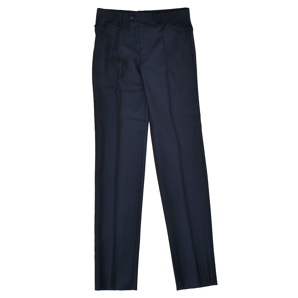 エルメネジルド ゼニア cloth by Ermenegildo Zegna シングルスーツ メンズ エレクタウール生地 ELECTA ピンストライプ柄 ネイビー スペルラティボ 日本製の画像
