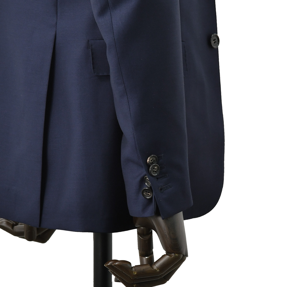 美品　ゼニア生地　SIMPLICITE スーツ　スリーピース　ネイビー　Lぐらい エルメネジルド ゼニア cloth by Ermenegildo Zegna スリーピース