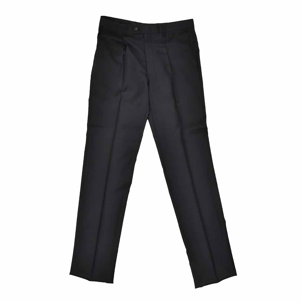 エルメネジルド ゼニア cloth by Ermenegildo Zegna シングルスーツ メンズ 1プリーツスラックス ウール生地 トラベラー ブラック 黒 スペルラティボの画像