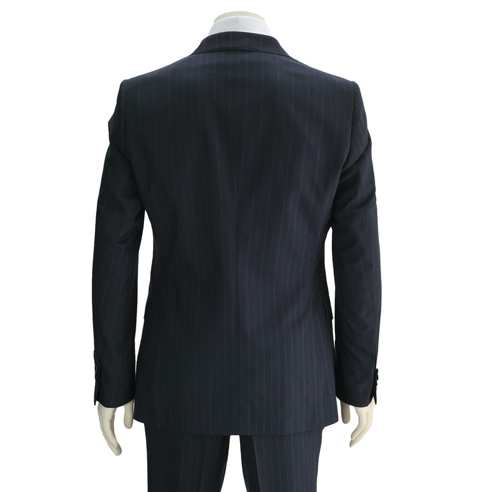 スーツセレクト｜ゼニア生地 クールエフェクト ビジネススーツ 本切羽 ブルー ZEGNA（ゼニア） エルメネジルド・ゼニア クールエフェクト ネイビー