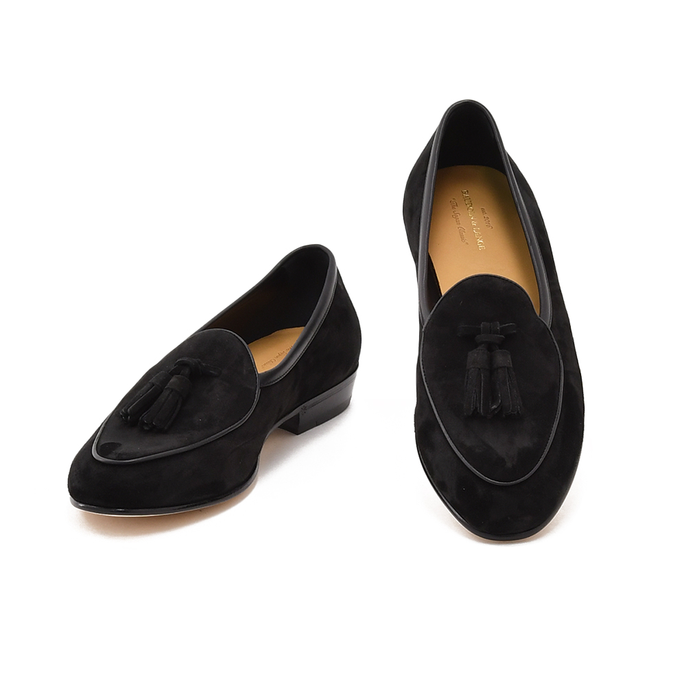 【国内正規品】BAUDOIN & LANGE ペニーローファー / サイズ40 bandl016012blk1.jpg