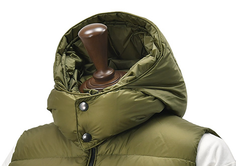 タトラス TATRAS ダウンベスト メンズ POSEIDONE ポセイドーネ カーキ